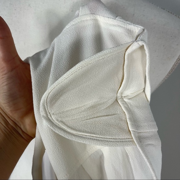 NEW Remain Birger Christensen padded shoulder tux top - Picture 7 of 7